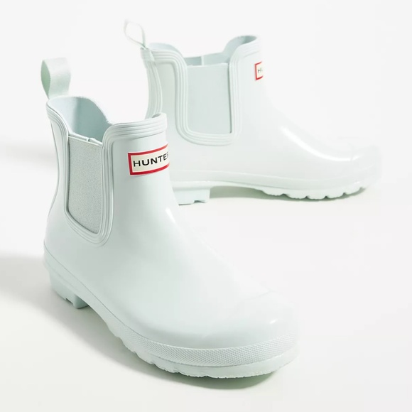 Hunter Gloss Chelsea Rain Boots - Picture 1 of 6